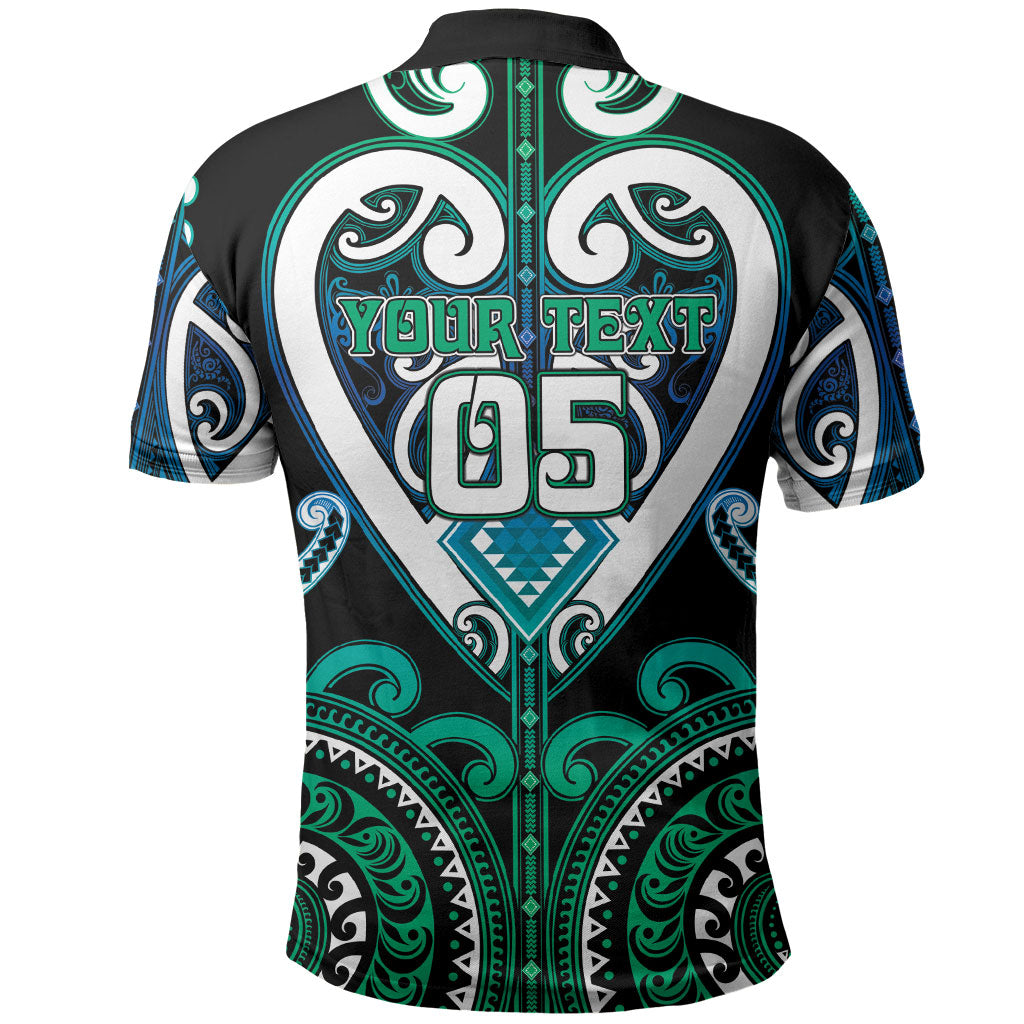 Custom Aotearoa Ngati Ranginui Polo Shirt Maori Tribal Pattern