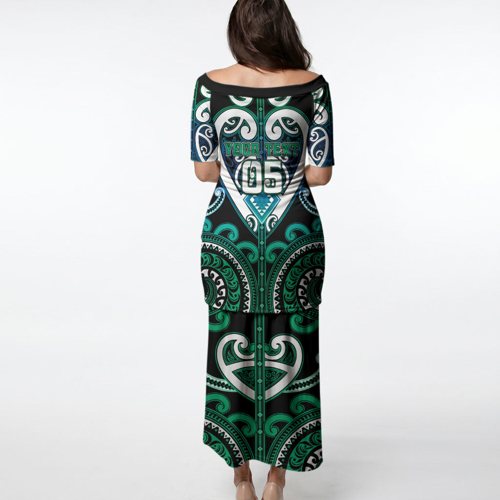 Custom Aotearoa Ngati Ranginui Puletasi Maori Tribal Pattern