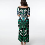 Custom Aotearoa Ngati Ranginui Puletasi Maori Tribal Pattern