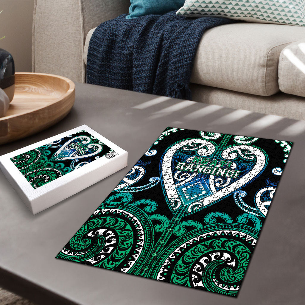 Aotearoa Ngati Ranginui Puzzle Maori Tribal Pattern