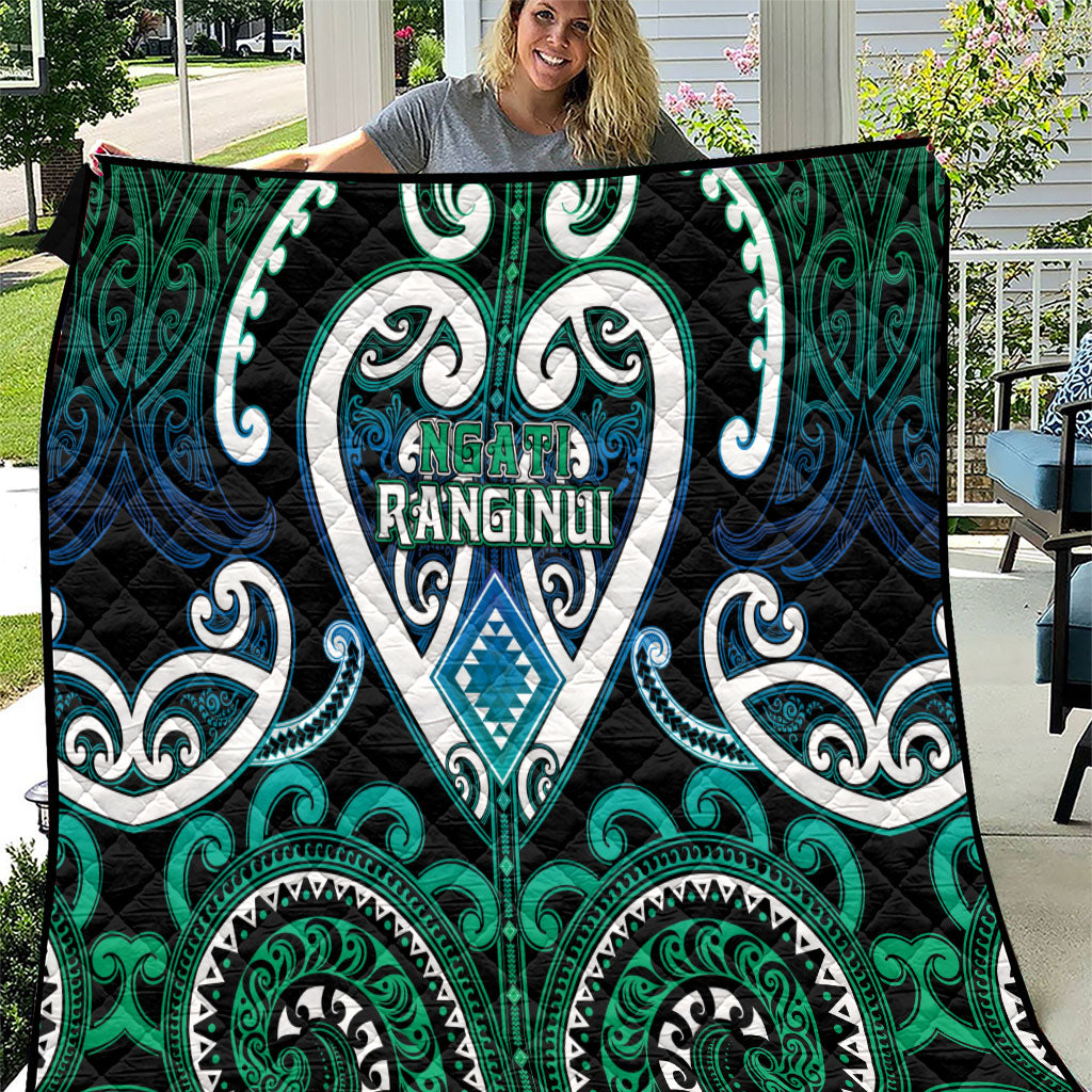 Aotearoa Ngati Ranginui Quilt Maori Tribal Pattern