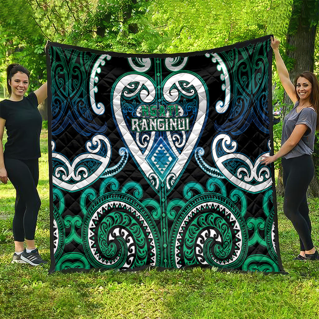 Aotearoa Ngati Ranginui Quilt Maori Tribal Pattern