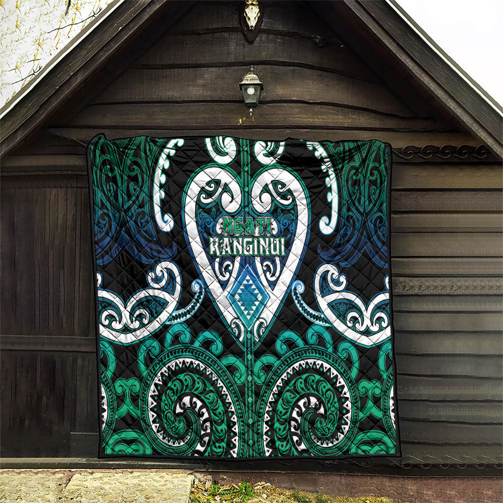 Aotearoa Ngati Ranginui Quilt Maori Tribal Pattern