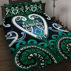 Aotearoa Ngati Ranginui Quilt Bed Set Maori Tribal Pattern