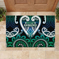 Aotearoa Ngati Ranginui Rubber Doormat Maori Tribal Pattern