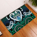 Aotearoa Ngati Ranginui Rubber Doormat Maori Tribal Pattern