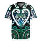 Custom Aotearoa Ngati Ranginui Rugby Jersey Maori Tribal Pattern