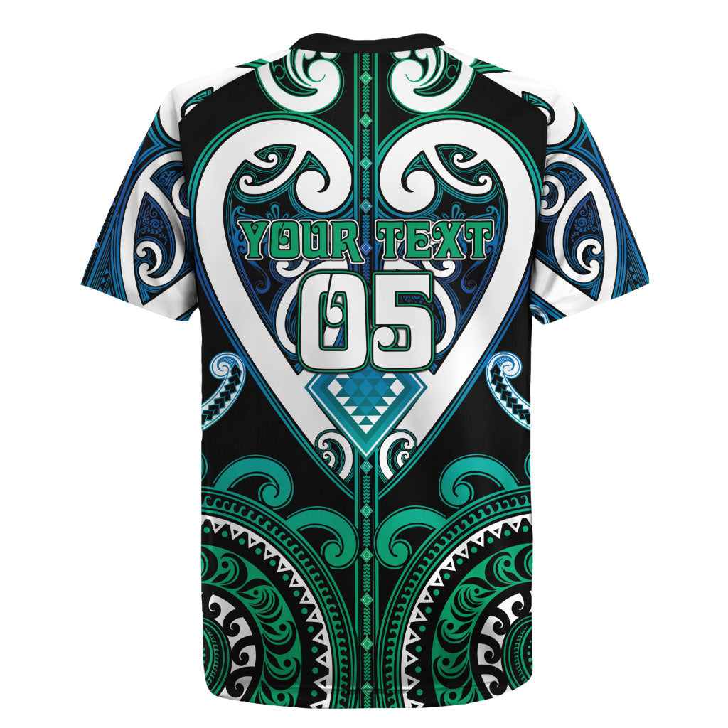 Custom Aotearoa Ngati Ranginui Rugby Jersey Maori Tribal Pattern