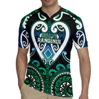 Custom Aotearoa Ngati Ranginui Rugby Jersey Maori Tribal Pattern