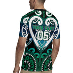 Custom Aotearoa Ngati Ranginui Rugby Jersey Maori Tribal Pattern