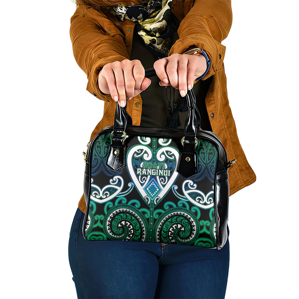 Aotearoa Ngati Ranginui Shoulder Handbag Maori Tribal Pattern