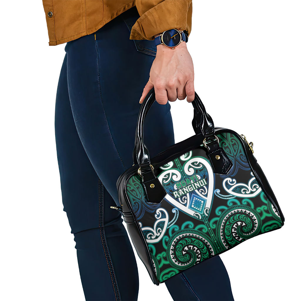 Aotearoa Ngati Ranginui Shoulder Handbag Maori Tribal Pattern