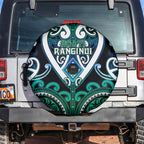 Aotearoa Ngati Ranginui Spare Tire Cover Maori Tribal Pattern