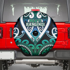 Aotearoa Ngati Ranginui Spare Tire Cover Maori Tribal Pattern