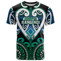 Custom Aotearoa Ngati Ranginui T Shirt Maori Tribal Pattern