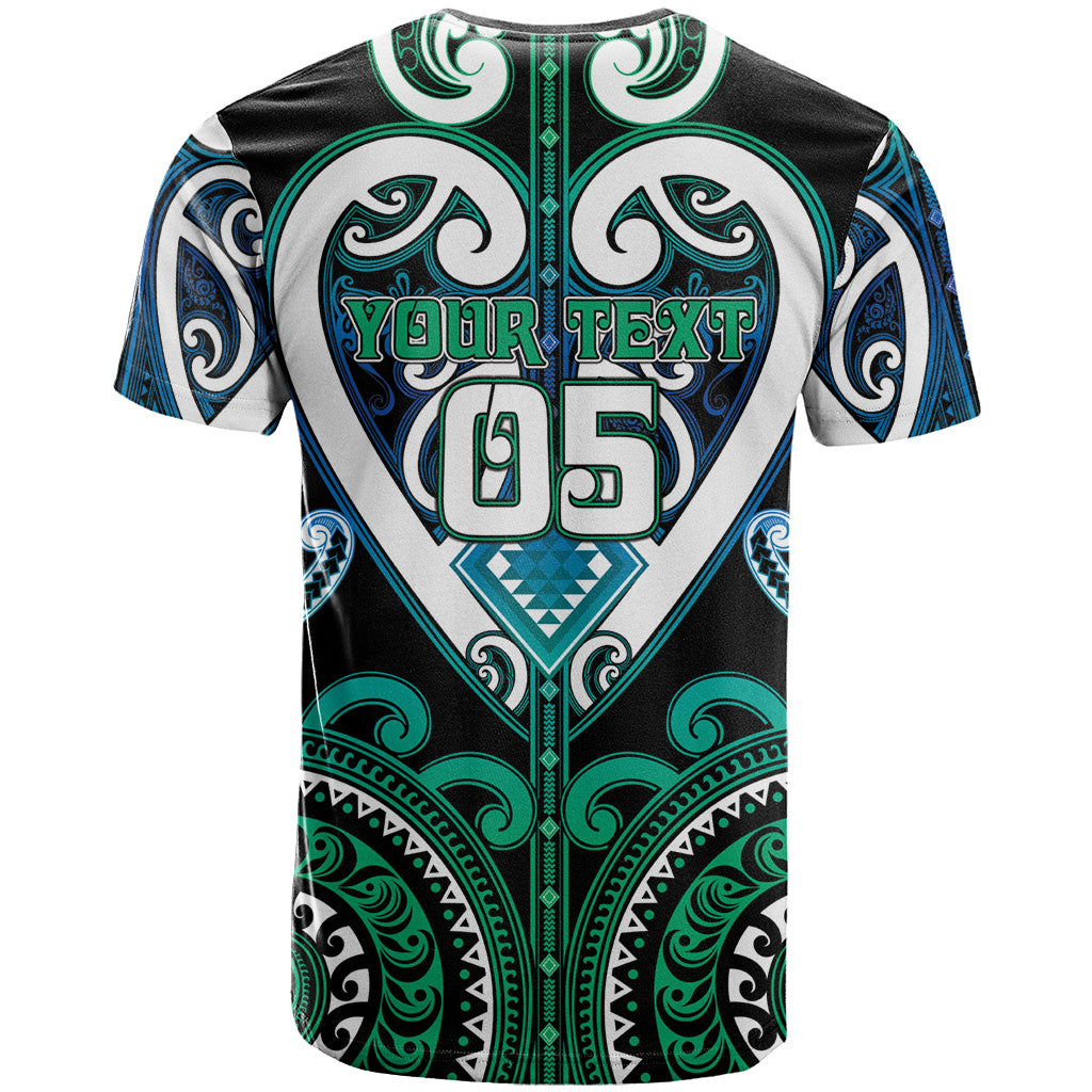 Custom Aotearoa Ngati Ranginui T Shirt Maori Tribal Pattern