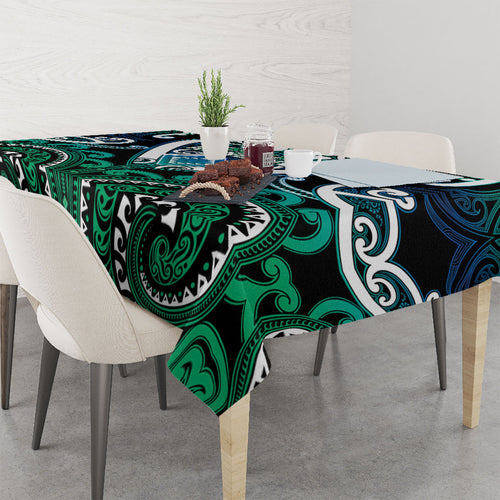 Aotearoa Ngati Ranginui Tablecloth Maori Tribal Pattern