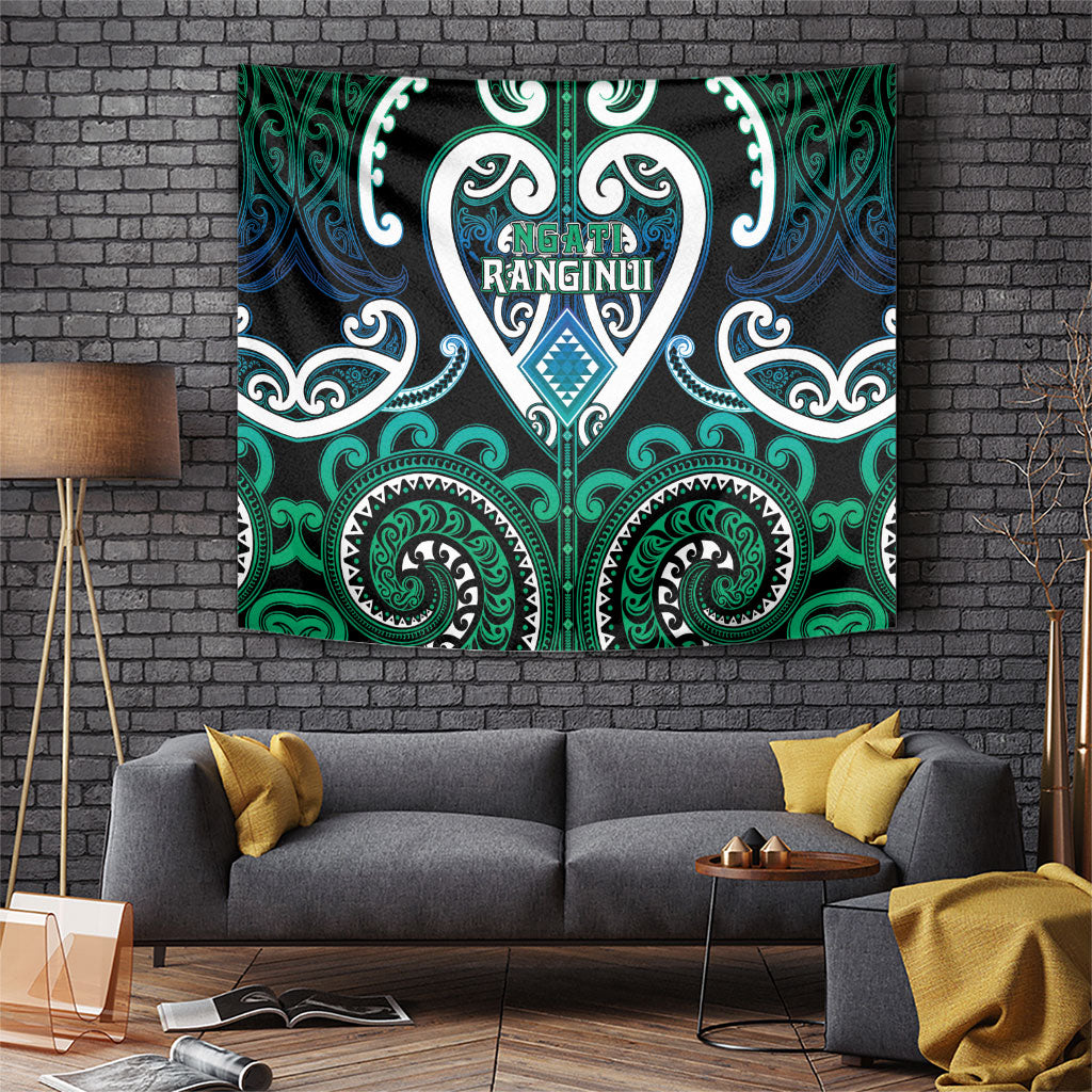 Aotearoa Ngati Ranginui Tapestry Maori Tribal Pattern