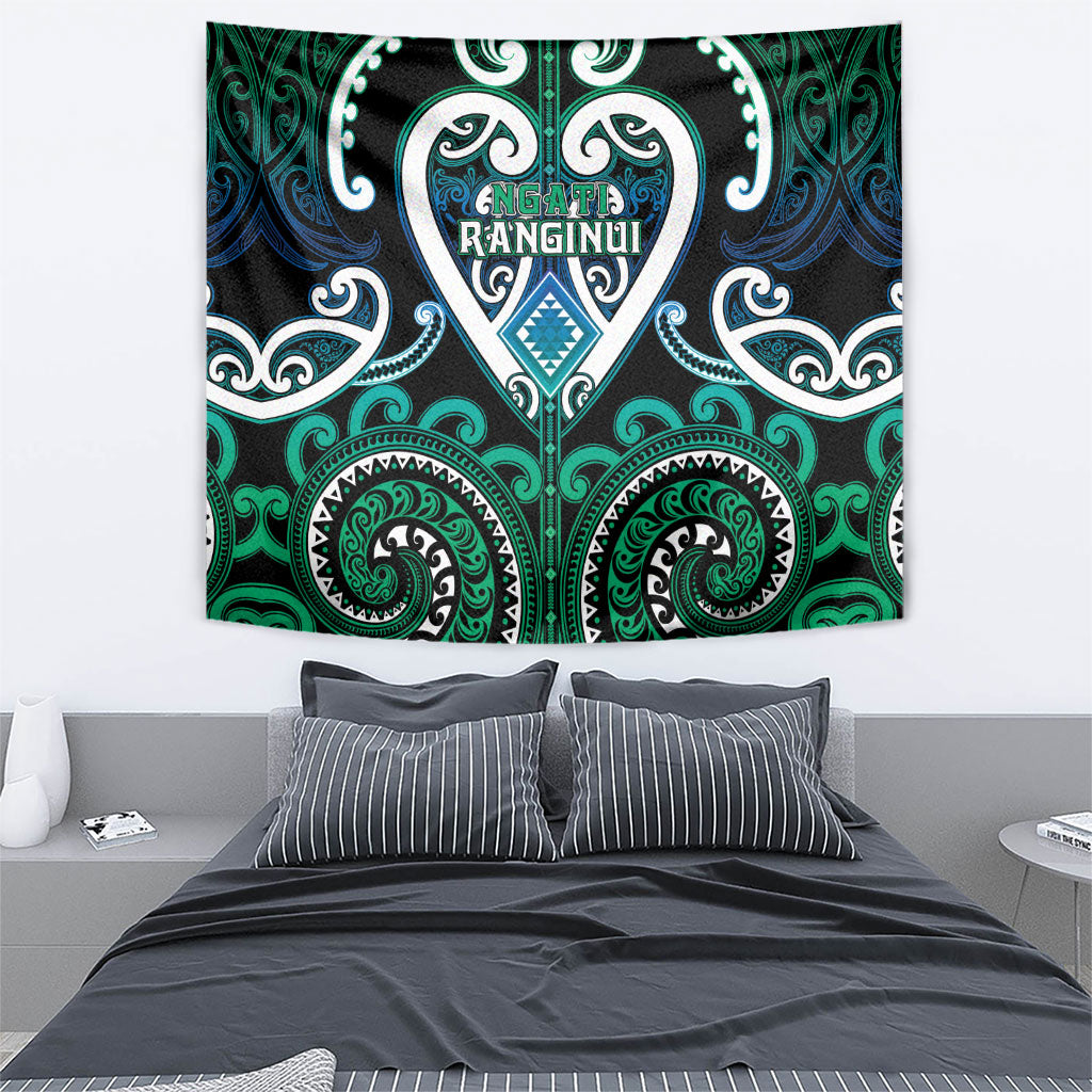 Aotearoa Ngati Ranginui Tapestry Maori Tribal Pattern