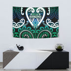 Aotearoa Ngati Ranginui Tapestry Maori Tribal Pattern