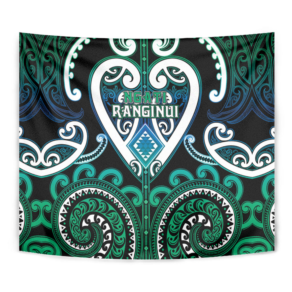 Aotearoa Ngati Ranginui Tapestry Maori Tribal Pattern
