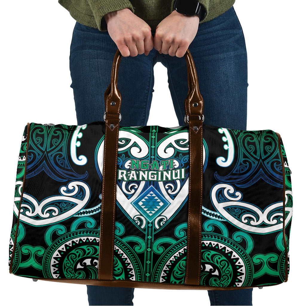 Aotearoa Ngati Ranginui Travel Bag Maori Tribal Pattern