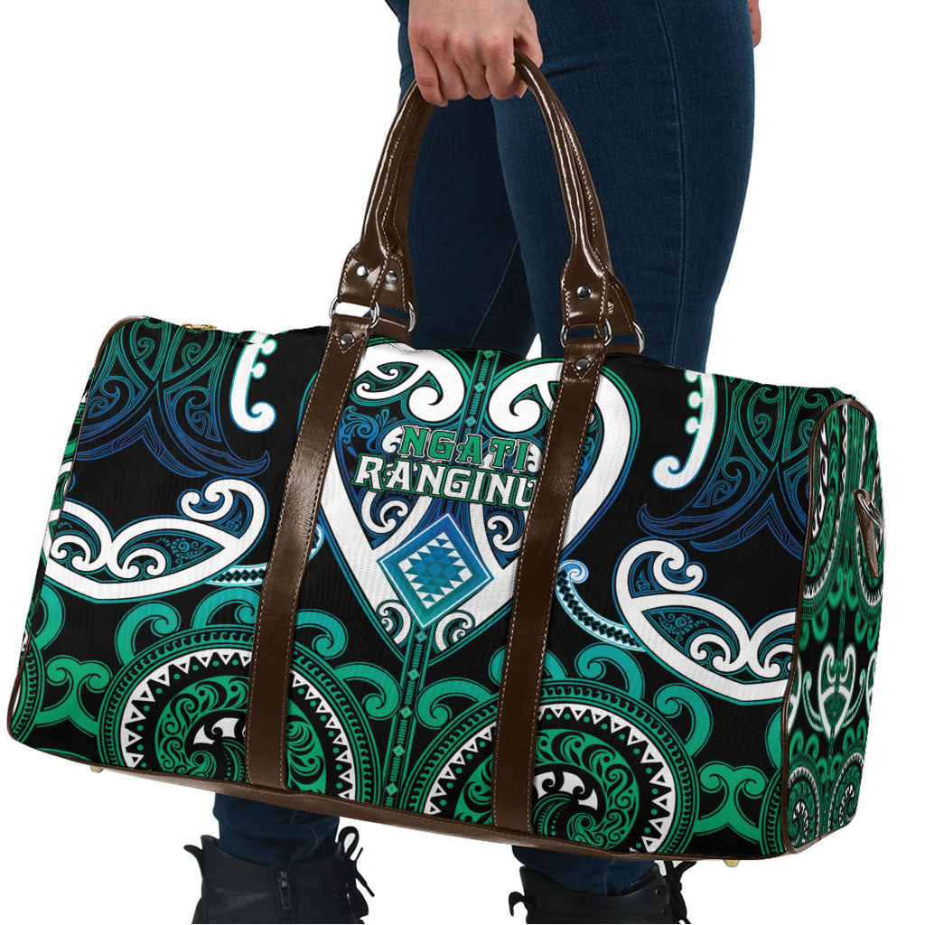 Aotearoa Ngati Ranginui Travel Bag Maori Tribal Pattern