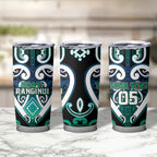 Custom Aotearoa Ngati Ranginui Tumbler Cup Maori Tribal Pattern
