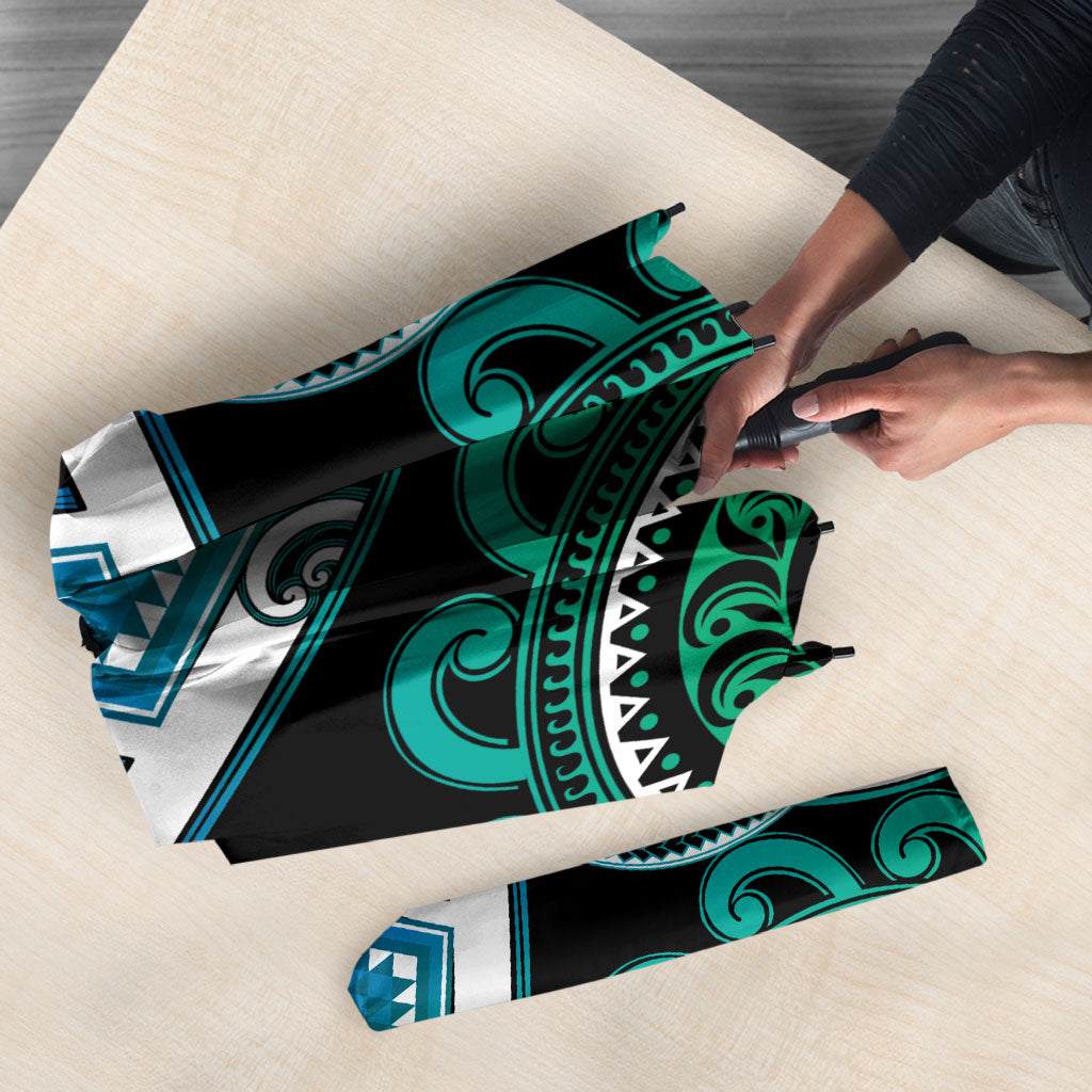 Aotearoa Ngati Ranginui Umbrella Maori Tribal Pattern