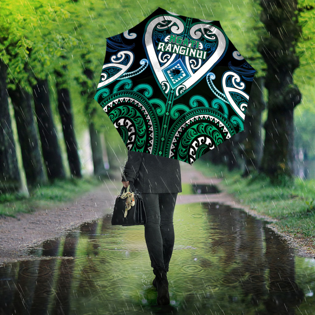 Aotearoa Ngati Ranginui Umbrella Maori Tribal Pattern
