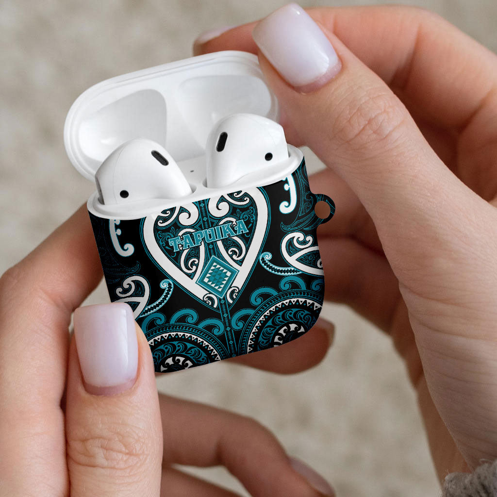 Aotearoa Tapuika AirPods Case Maori Tribal Pattern