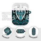 Aotearoa Tapuika AirPods Case Maori Tribal Pattern