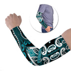 Custom Aotearoa Tapuika Arm Sleeves Maori Tribal Pattern
