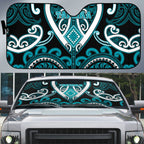 Aotearoa Tapuika Auto Sun Shade Maori Tribal Pattern