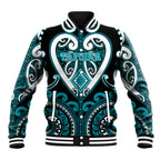Custom Aotearoa Tapuika Baseball Jacket Maori Tribal Pattern