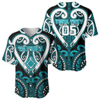 Custom Aotearoa Tapuika Baseball Jersey Maori Tribal Pattern