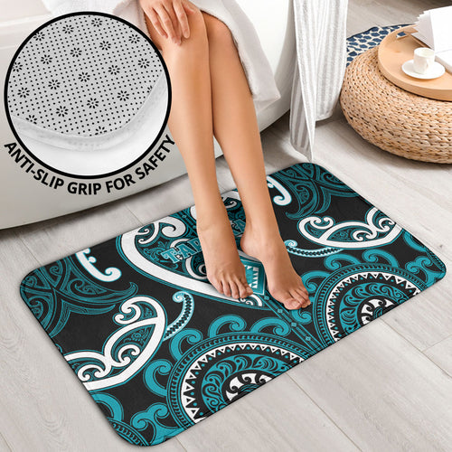 Aotearoa Tapuika Bathroom Set Maori Tribal Pattern