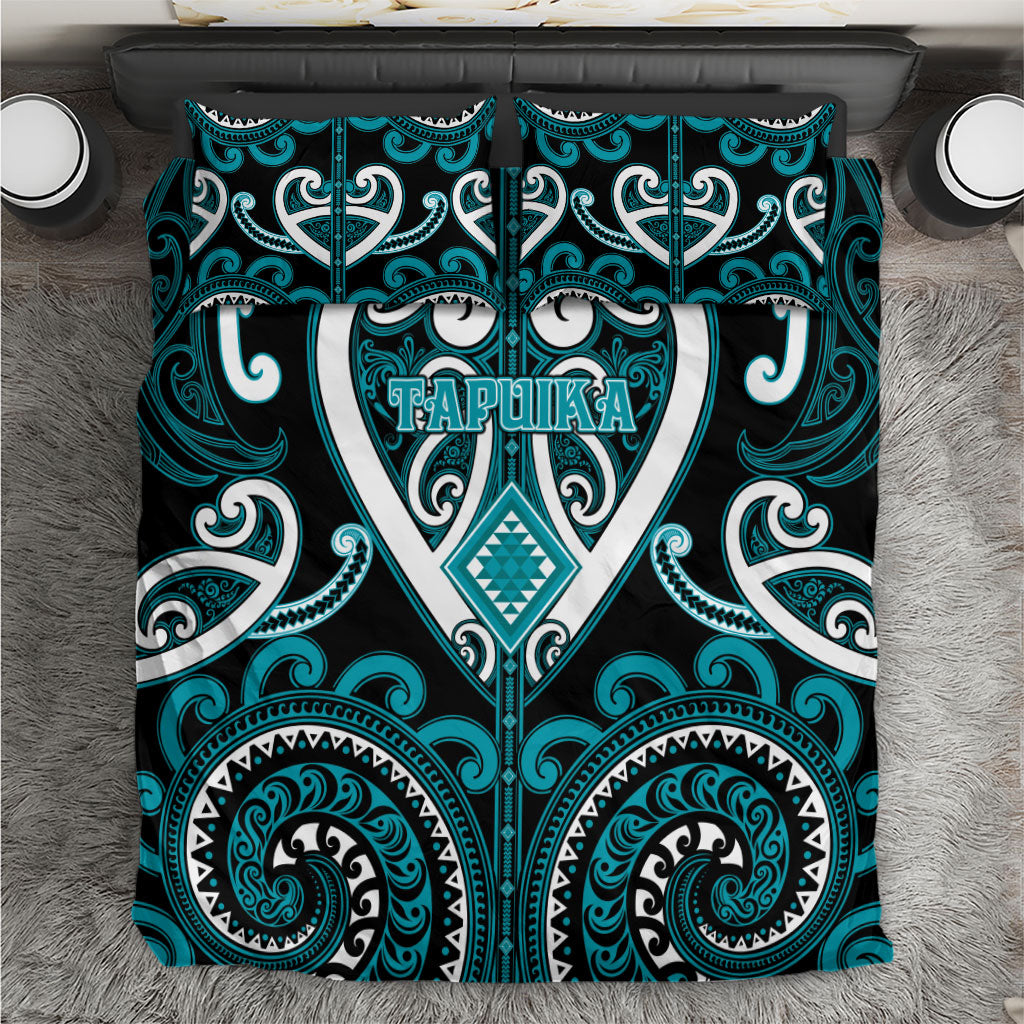 Aotearoa Tapuika Bedding Set Maori Tribal Pattern