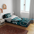 Aotearoa Tapuika Bedding Set Maori Tribal Pattern