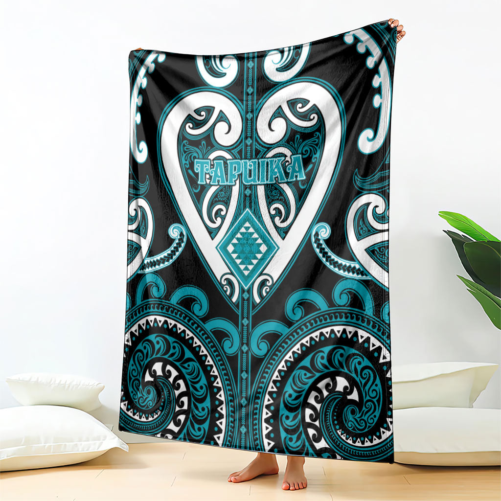 Aotearoa Tapuika Blanket Maori Tribal Pattern