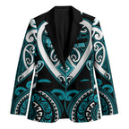 Custom Aotearoa Tapuika Blazer Maori Tribal Pattern