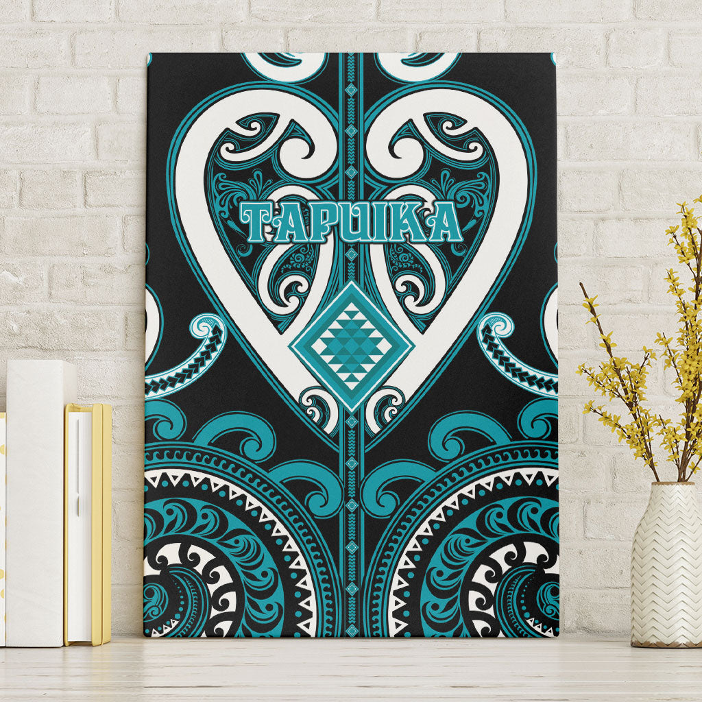 Aotearoa Tapuika Canvas Wall Art Maori Tribal Pattern