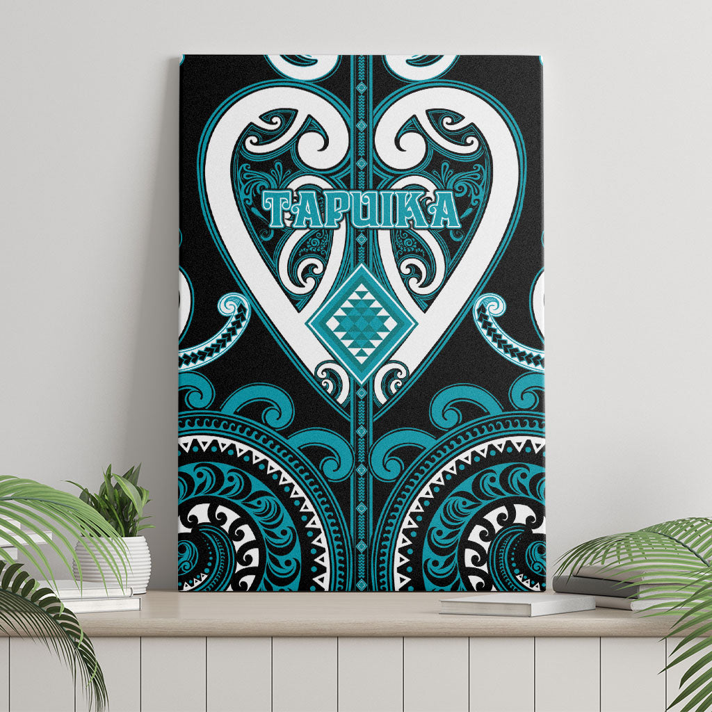 Aotearoa Tapuika Canvas Wall Art Maori Tribal Pattern