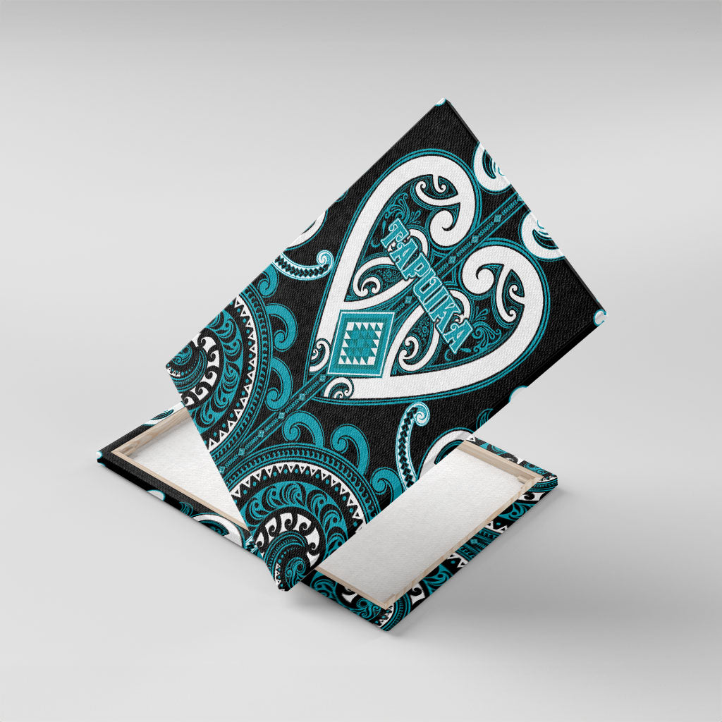 Aotearoa Tapuika Canvas Wall Art Maori Tribal Pattern