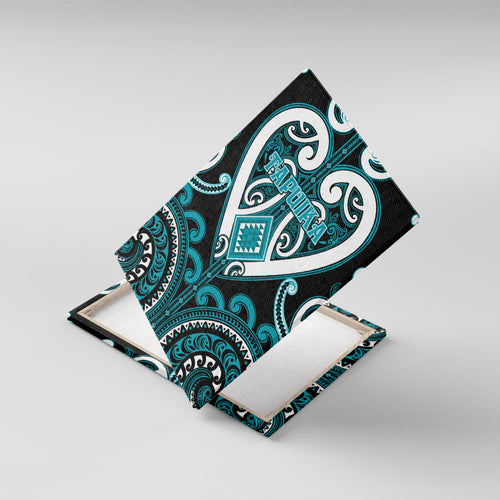 Aotearoa Tapuika Canvas Wall Art Maori Tribal Pattern