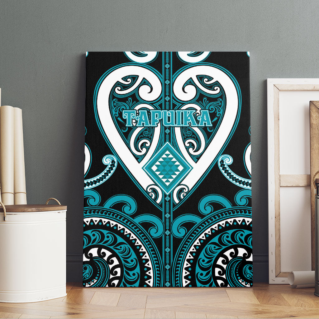 Aotearoa Tapuika Canvas Wall Art Maori Tribal Pattern