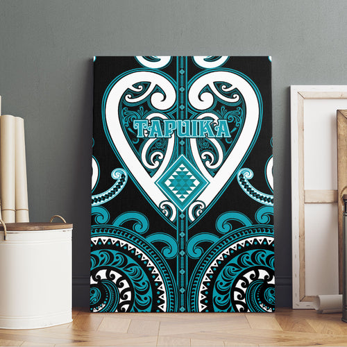 Aotearoa Tapuika Canvas Wall Art Maori Tribal Pattern