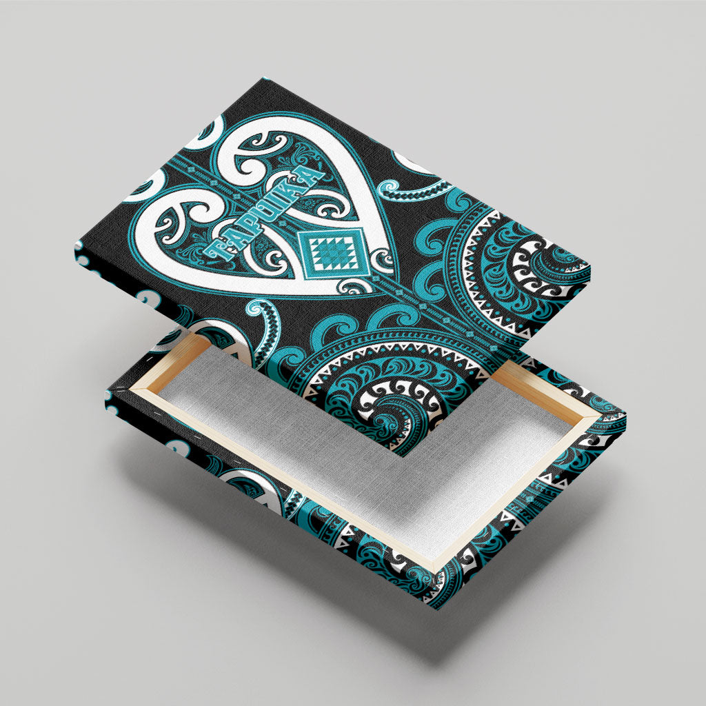Aotearoa Tapuika Canvas Wall Art Maori Tribal Pattern