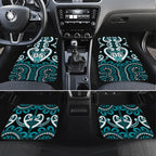 Custom Aotearoa Tapuika Car Mats Maori Tribal Pattern