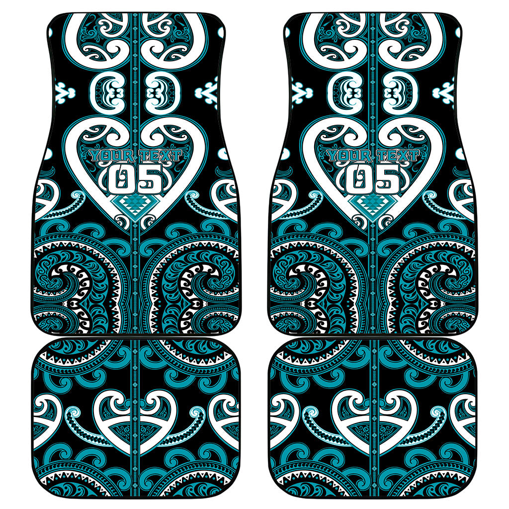 Custom Aotearoa Tapuika Car Mats Maori Tribal Pattern